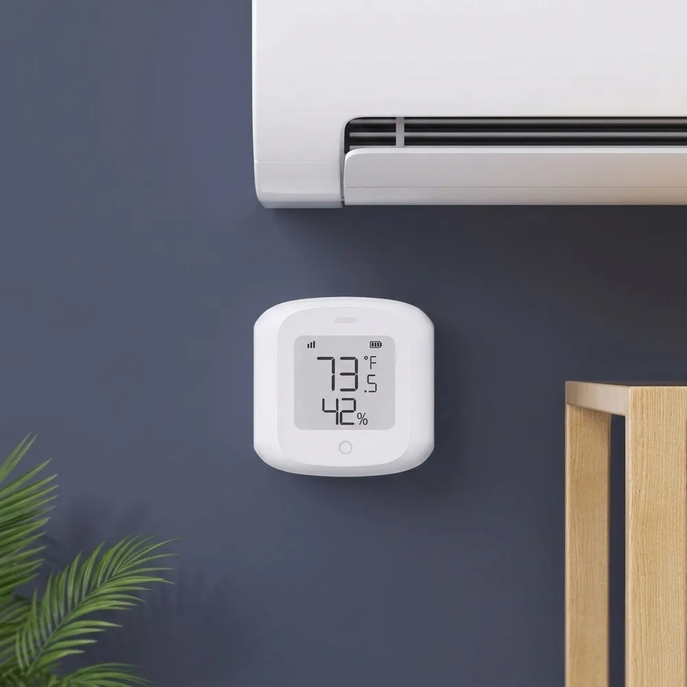 Humidity Control Sensor For Greenhouse Temperature Sensor Wireless Humidity Gauge WiFi Temperature Sensor Wide Detection Range