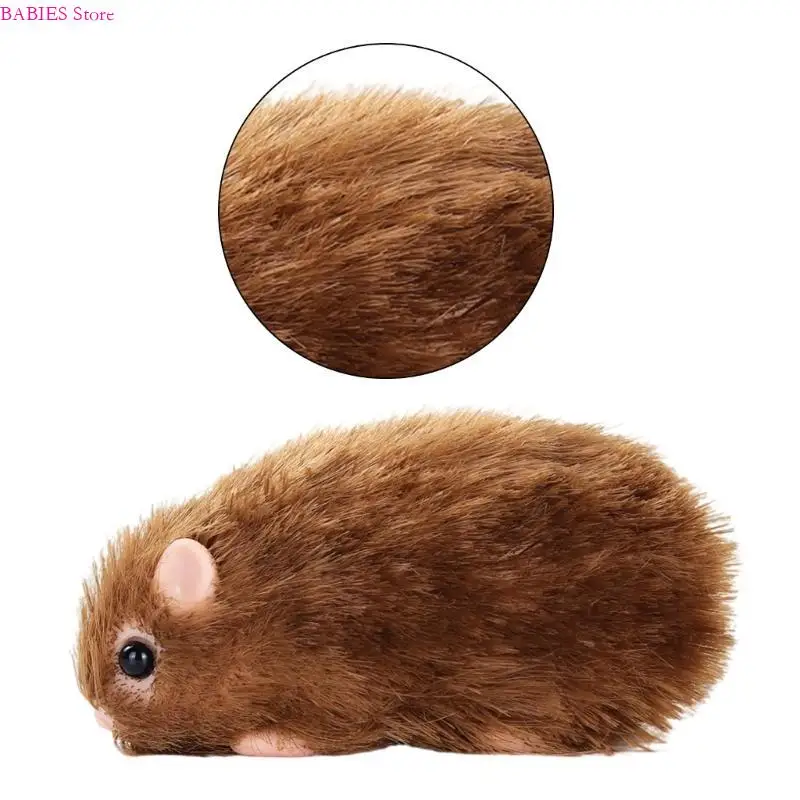 

C9GB Reborns Life Like Hamster Animal Figurine Toy Collectable Gift Desk Display
