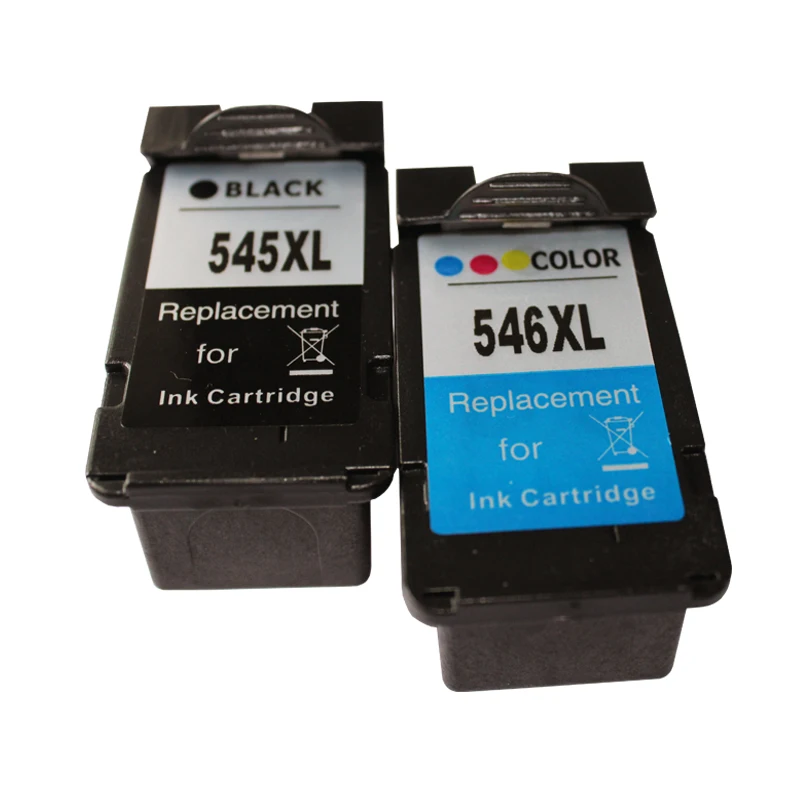 

PG 545XL CL 546XL PG545 CL546 Replacement Ink Cartridge for Canon 545 546 Pixma MG2550 MG2580 MG2950 MG2400 MG2450 Printer