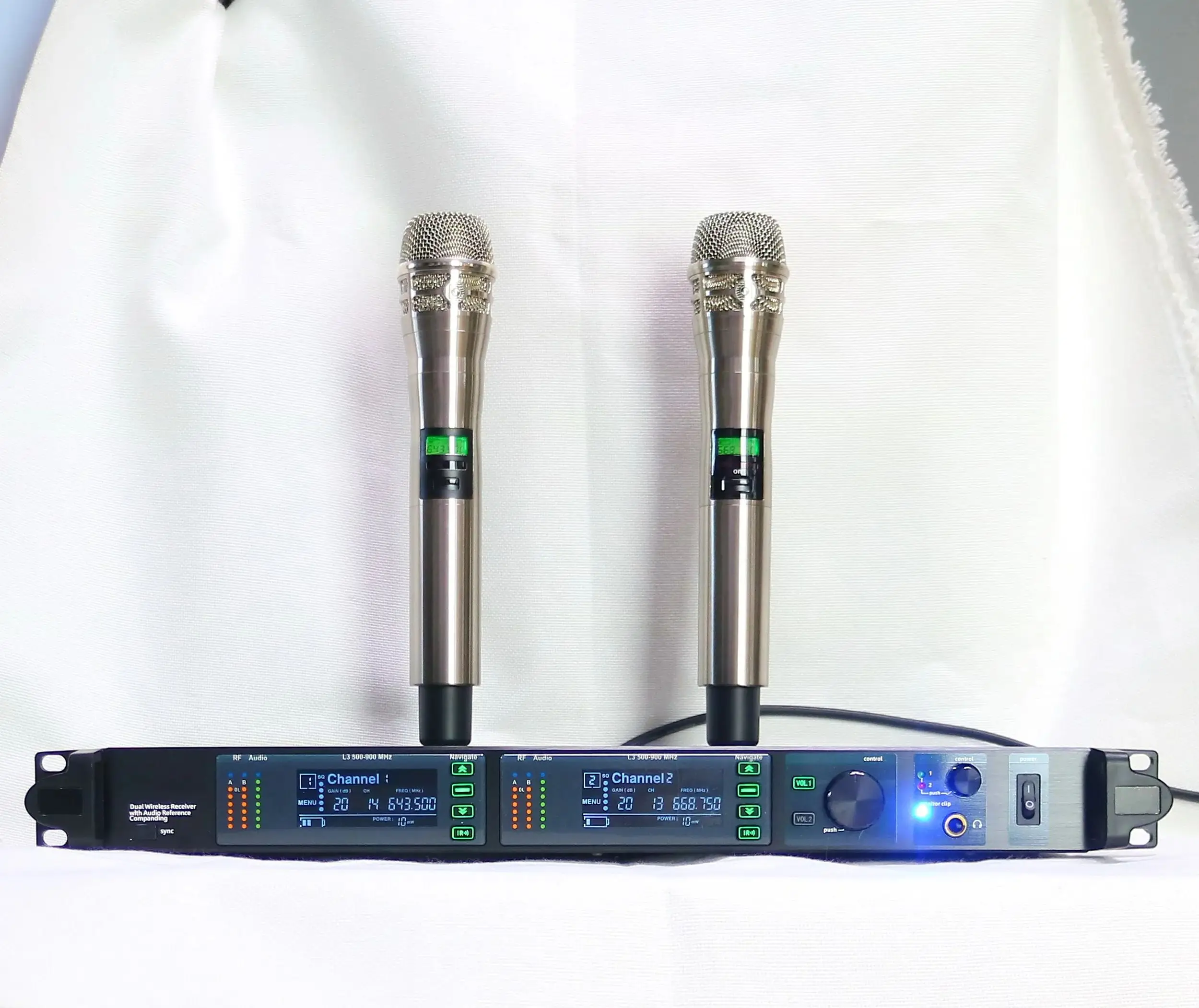 실버 KSM8 메탈 핸드헬드 AD4D 무선 마이크 디지털 시스템 ADX2 K8 핸드헬드 노래방 무대 노래 보컬 고품질 마이크