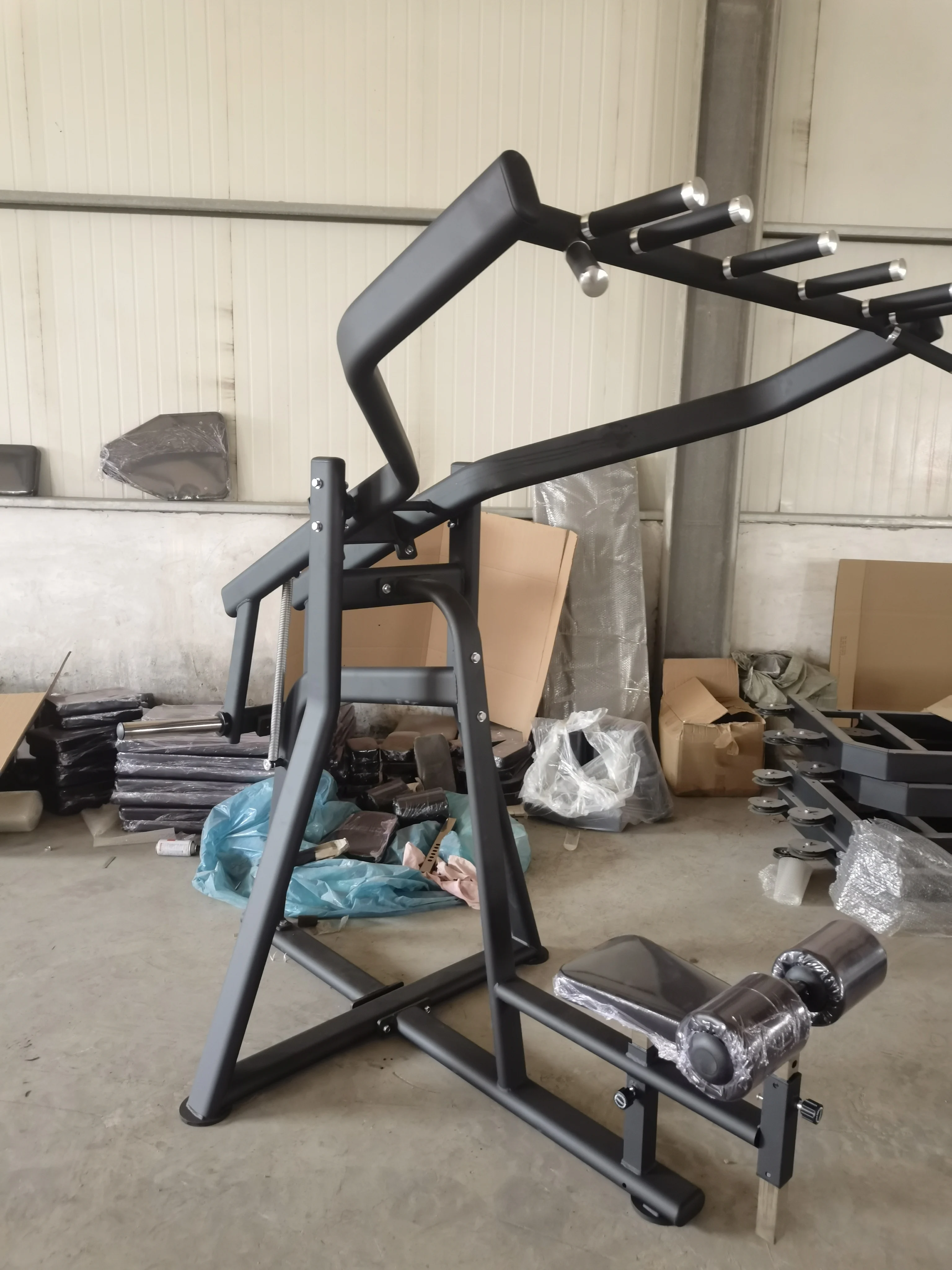 Chinese Commercial-Use Fitness Equipment Plate-Loaded Trainer Arms Pull-Up High-Pull Seated Multi-Function Front Row Trainer