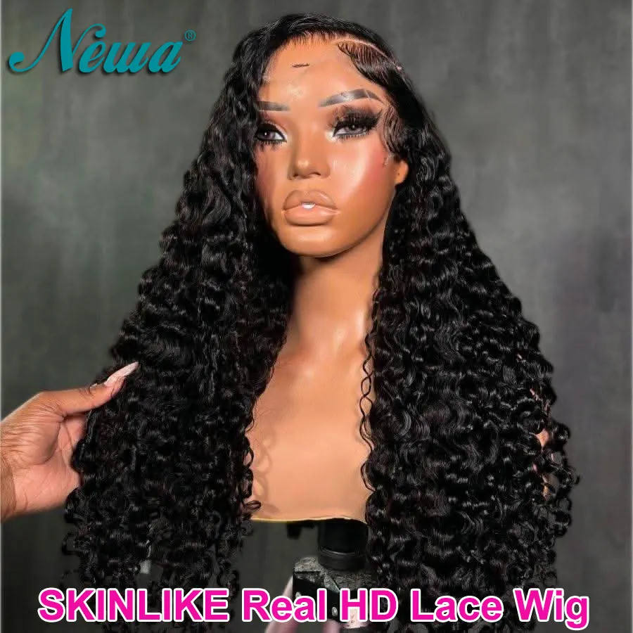 

Новый парик Newa Hair Burmese Curl 13x6 с HD-кружевом, имитирующим кожу, 5x5 безклеевой, 250% плотности, с HD-кружевом по всей периферии, предварительно выщипанный
