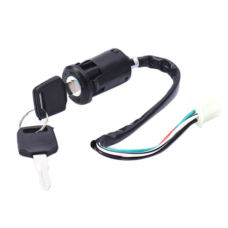 Quad Motorcycle Keys Motorcycle Ignition Switch Key Starters MTB Cylinder Ignition Switch for Suzuki Dirt Bike