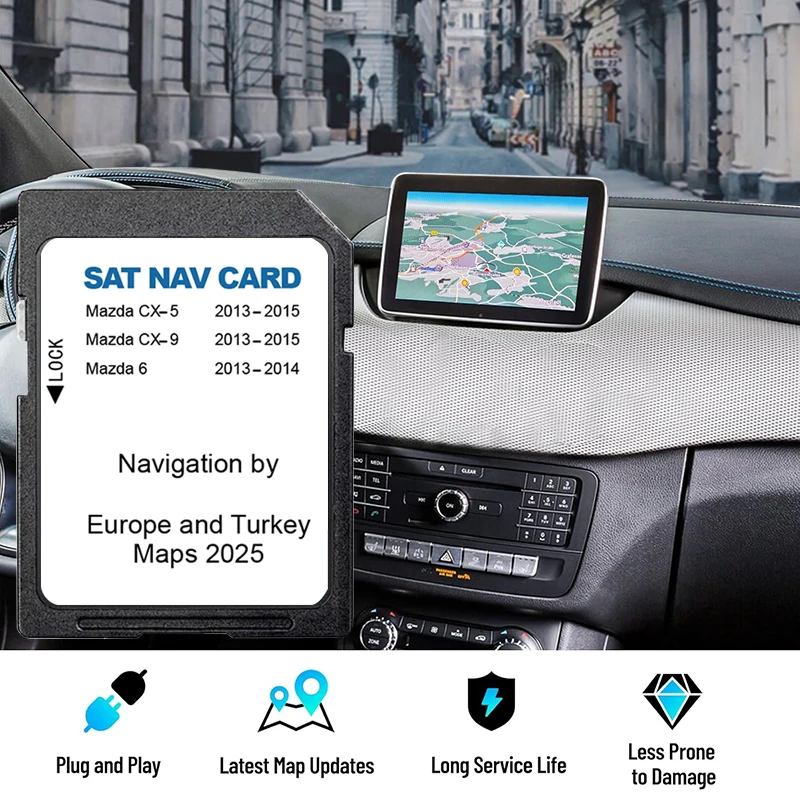 Sat Nav For Mazda 6…