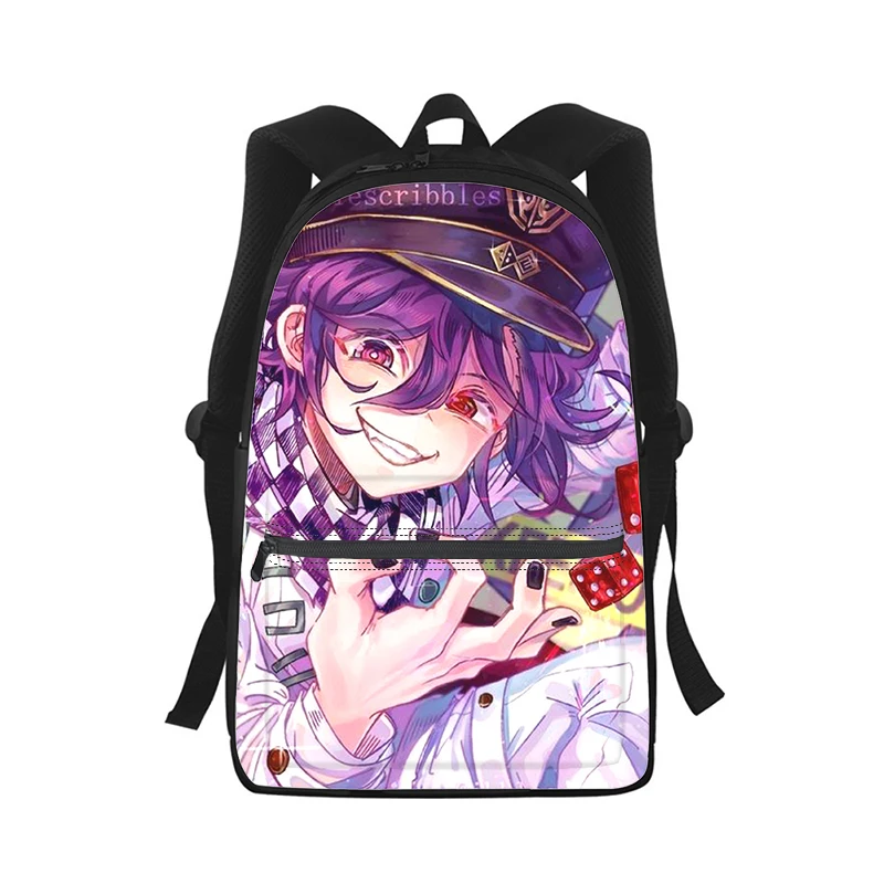 Danganronpa V3 Mannen Vrouwen Rugzak 3d Print Mode Student Schooltas Laptop Rugzak Kids Reizen Schoudertas