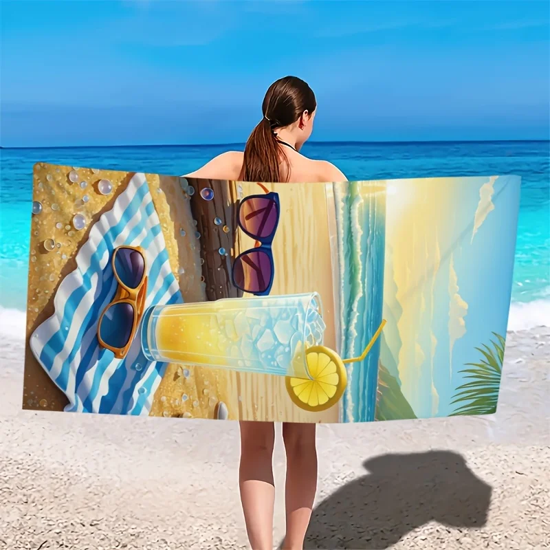 A Themed Beach Towel Featuring 