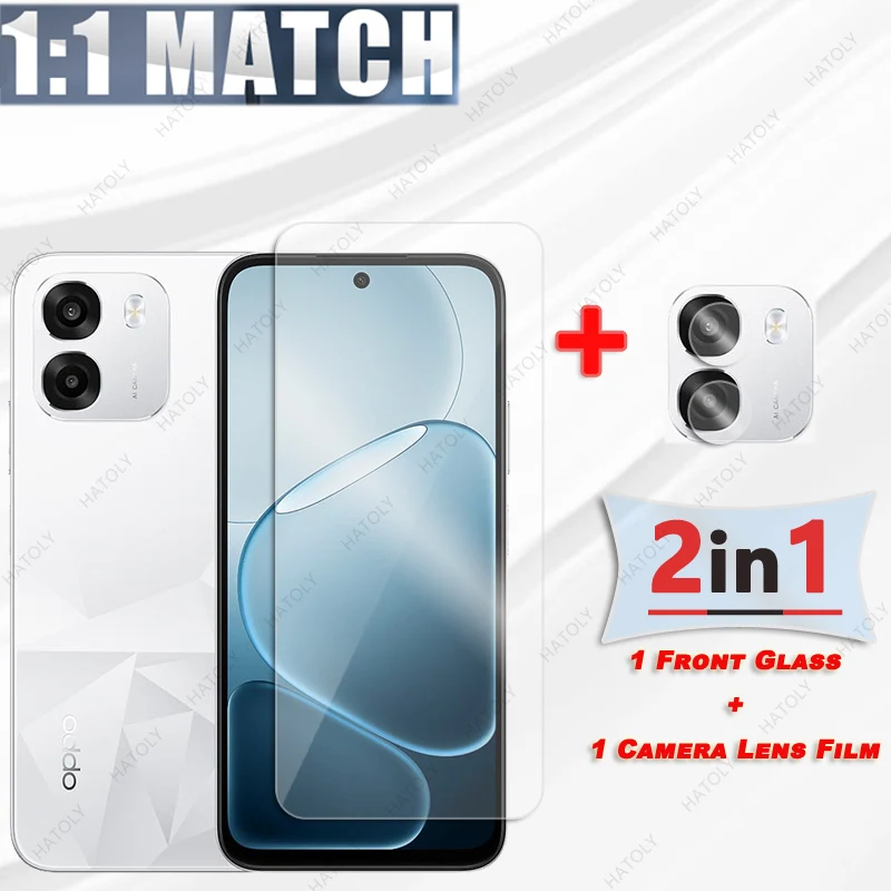 

Защитная пленка HD Clear для Oppo K14, закаленное стекло для Oppo K14 5G, защита экрана и камеры для Oppo K14