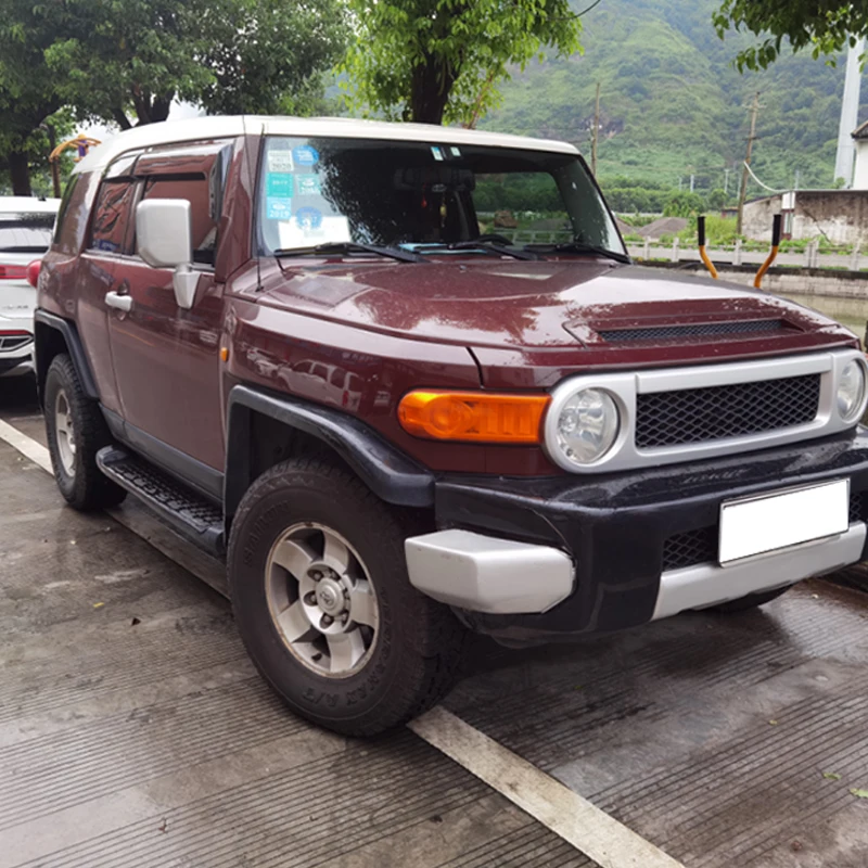 

Новые автомобильные аксессуары для Toyota FJ Cruiser XJ10: черные водонепроницаемые дефлекторы на окна, защита от солнца и дождя.