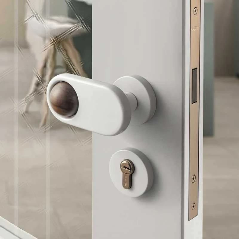 New product wholesale silent indoor door lock door lock household universal bedroom lock magnetic door