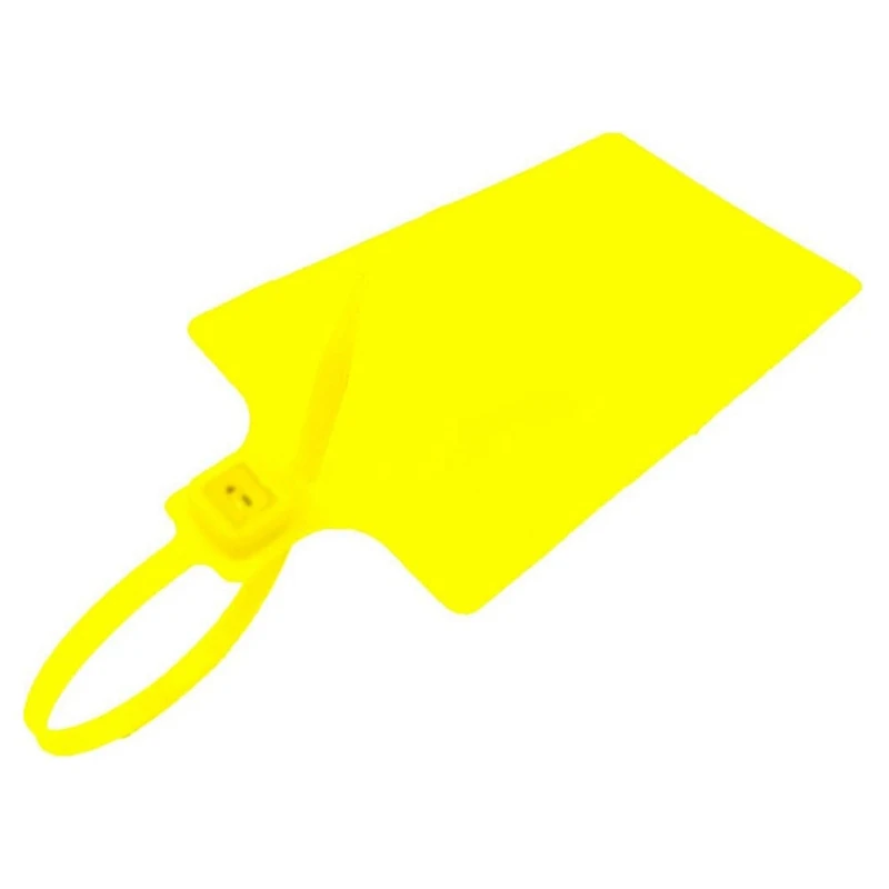 

Plastic Seals Shipping Tags Logistics Use Big Sign Tie Label Tie, 255 Mm Total Length, Package Of 100 Pcs Easy To Use