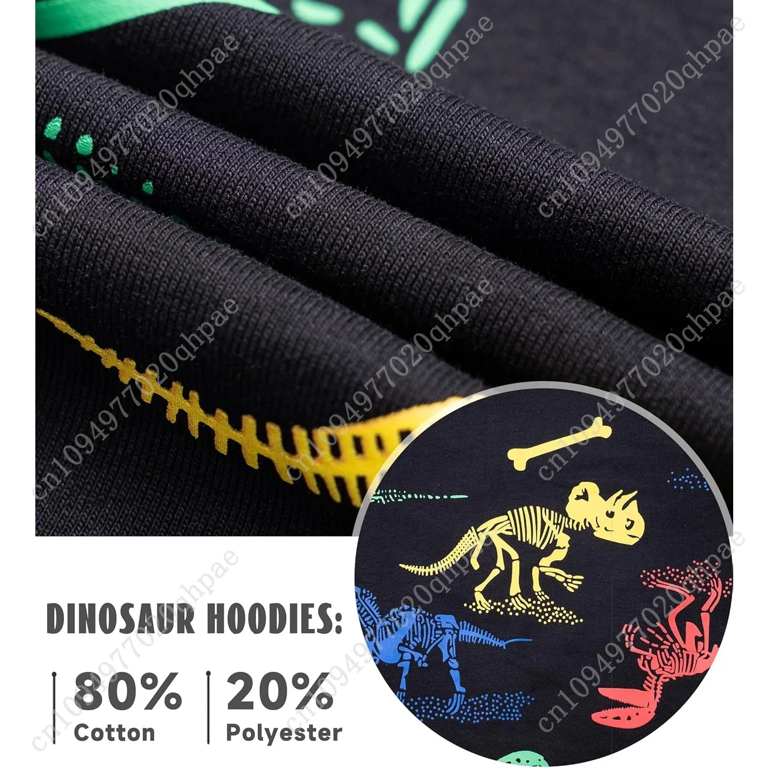 Рисунок 6 - TLAENSON Детские толстовки с динозаврами