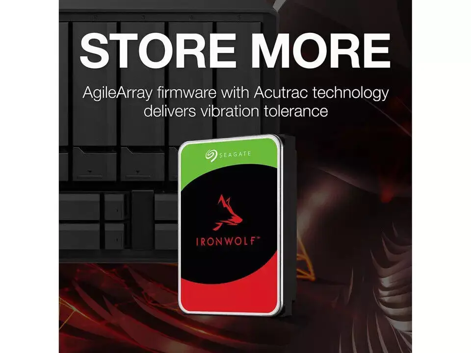 Seagate IronWolf ST8000VN0022 8TB 7200RPM 3.5인치 하드 드라이브 NAS 8T용