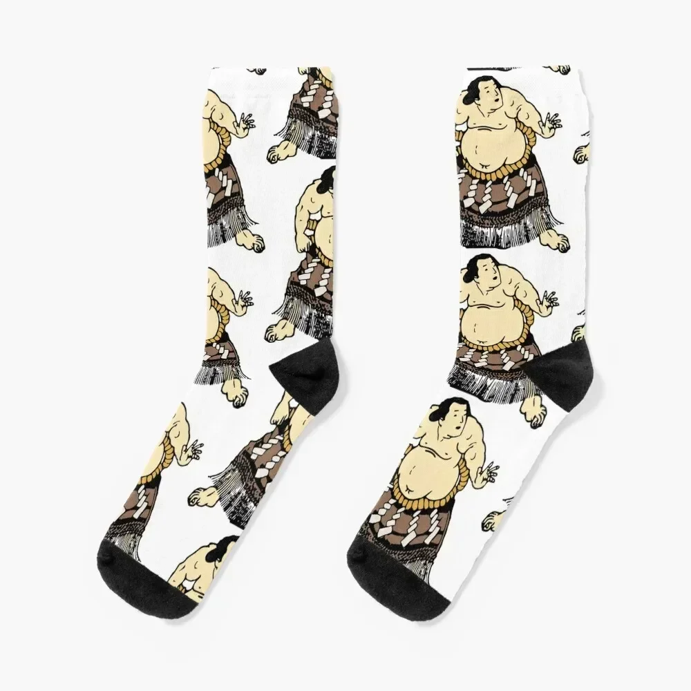 

Sumo Wrestler Socks winter thermal aesthetic hockey colored Socks Women's Men's