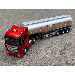 Diecast 1:36 Scale Foton Ouman EST-A Container Tank Truck Transport Container Alloy Simulation Vehicle Model Collection Gift