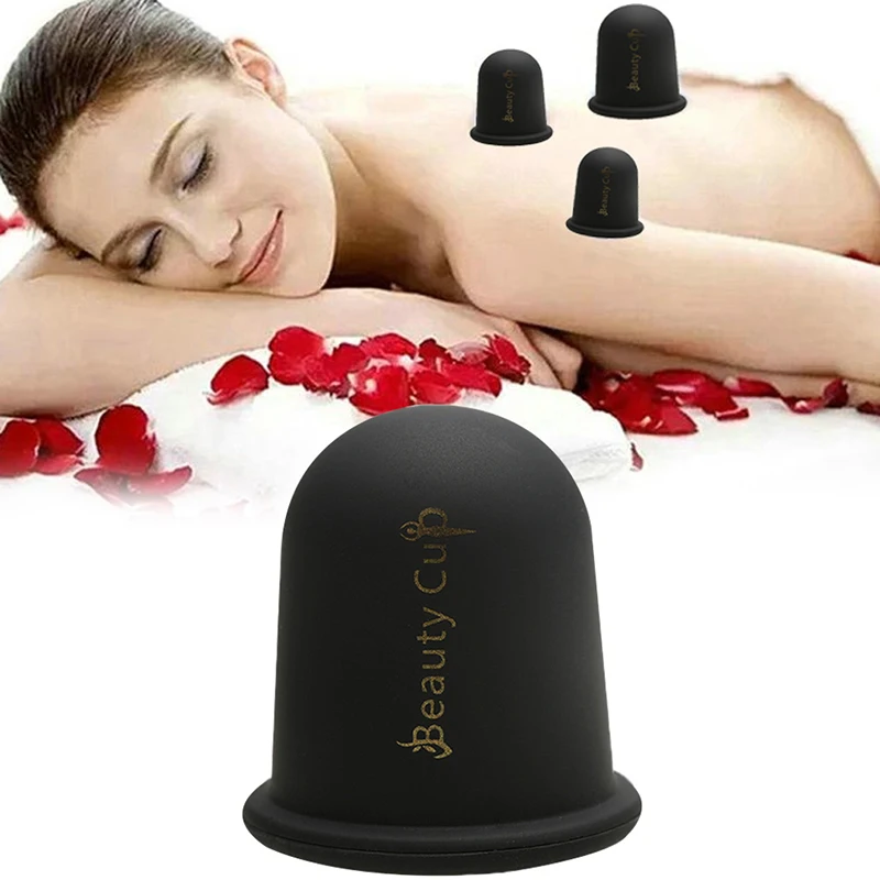 1Pc Body Massage Silicone Body Cupping Family Helper Anti Cellulite Vacuum Cupping Cups Health Care Treatment Suction Cup