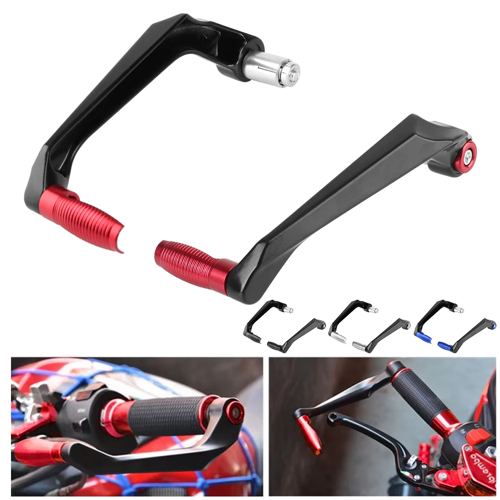 

2PCS Aluminum Alloy Protector Brake Clutch Levers Guard Protector Protectors Handguards Universal Motorcycle Hand Guards