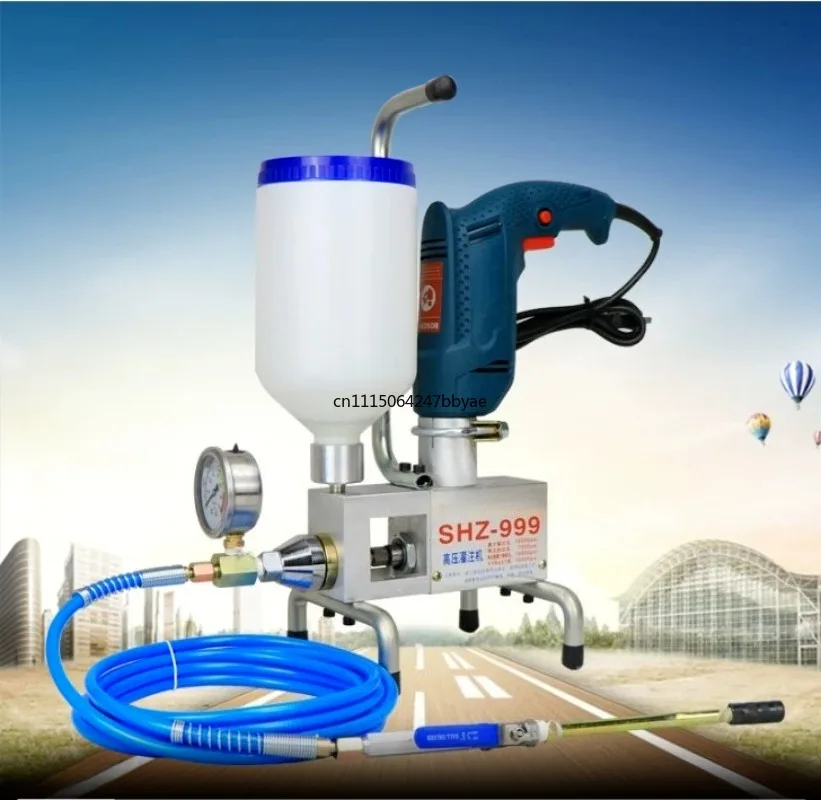 For High Pressure Grouting Injection Machine Waterproof Leak Repair Injector Grouting Pump Polyurethane Injection Pump