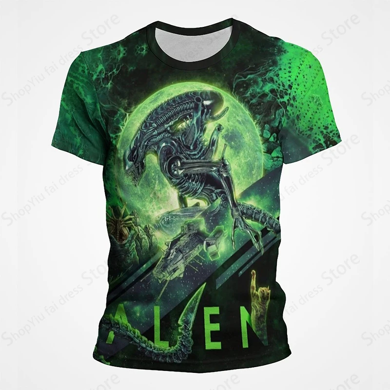 Movies Alien Mutation 3d Print Tshirt Men Women Fashion T-shirt Kids Hip Hop Tops Tees Graphic T Shirt Men Clothes Boy New