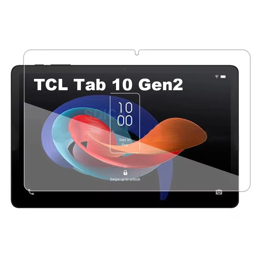 For TCL Tab 10 Gen 2 Tempered Glass Screen Protector 10.36 Inch Tablet Anti Scratch Clear Protective Film