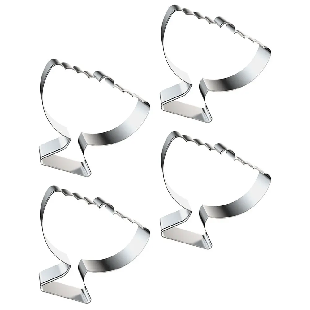 

4 Pcs Bakery Supplies Cookie Mold Biscuit Mould Stainless Steel Biscuits Molds Cookies