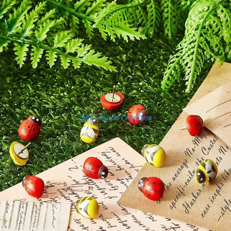 U75B 50 Pcs 3D Pushpins Set Photo Wall Decoration Supplies