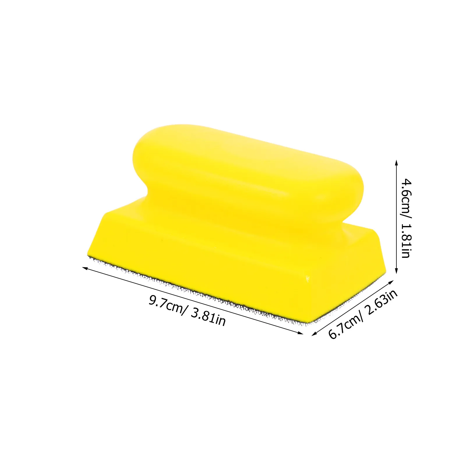 Sanding Block Wood For Auto Body Sanding Furniture Maker Self Adhesive Hand Rectangular Manual Disc Woodworking