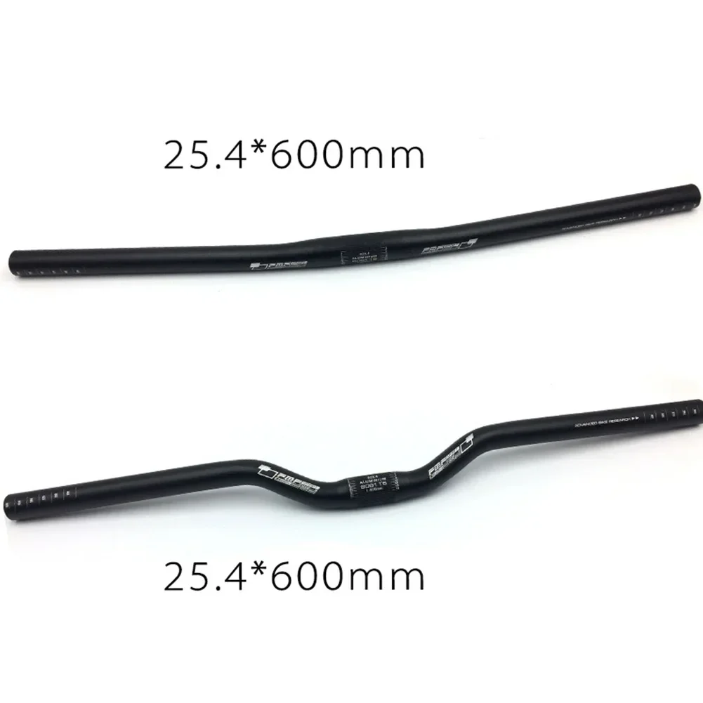 Folding Bike handlebar New Aluminium Handlebar MTB Mountain Bicycle 600mm Riser 25.4mm Bar Cycling Accesssories