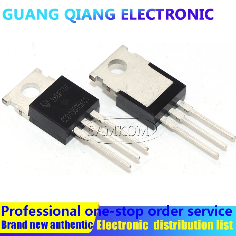 1PCS CSD19505KCS CSD19505 19505KCS TO-220 80V 150A