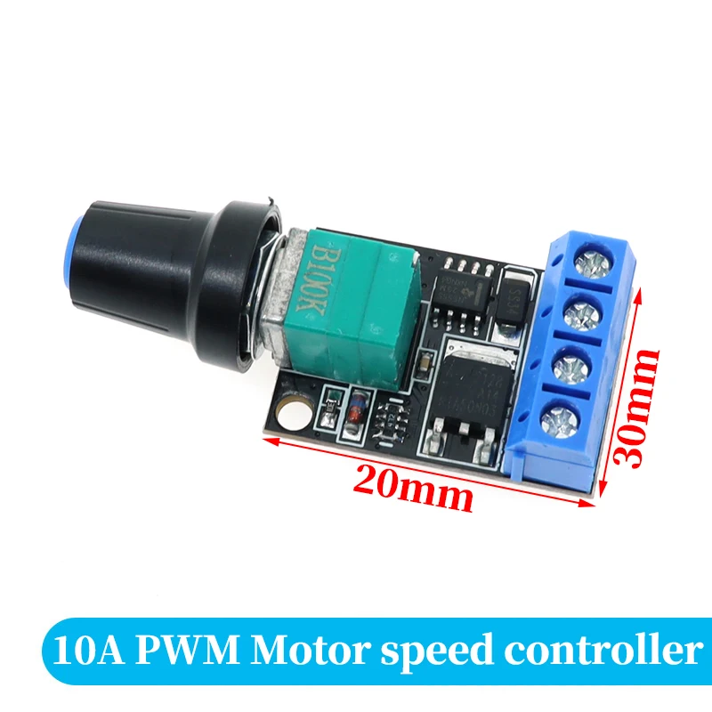 DC 1.8V-35V 2A 3A 5A 10A 30W 80W 90W PWM regulator prędkości silnika silnik niskiego napięcia regulator prędkości silnika PWM regulowana moduł