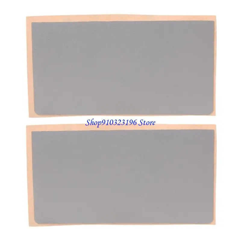 

Q1JF 2 шт. Серебряные чехлы для сенсорной панели ноутбука с клейкой подложкой из ПВХ, простая установка