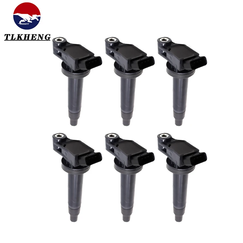 

6PCS Ignition Coil For Toyota Lexus RX300 RX330 ES300 ES330 Camry Avalon Highlander Sienna Solara 1999-2008 90919-02234 UF267