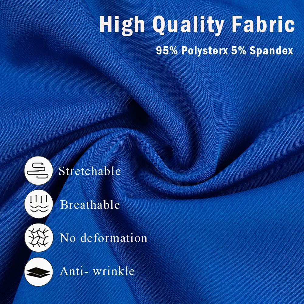 Women Men V-neck Short Sleeve Scrubs Surgical Nursing Uniforms Nurse Pockets Workwear Dentist Medical Uniforms Clinic Scrub Suit