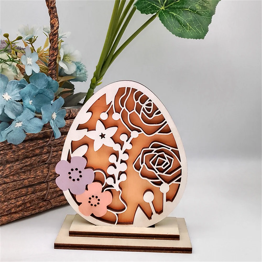 Colorful Wooden Egg… - image
