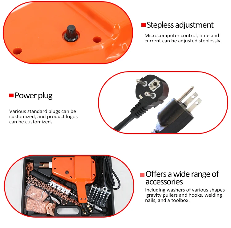 4500 Mini Car Electric Dent Puller Handheld Dent Machine Spot Welding Machine Portable Easy Operate