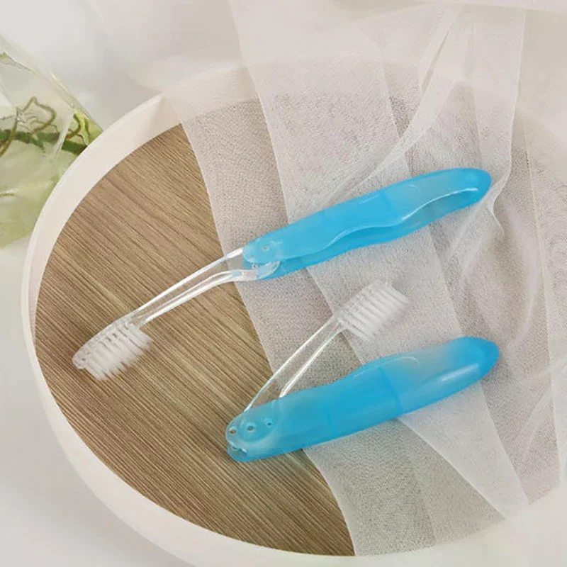 

Ручная складная дорожная зубная щетка, с полной головкой, средней жесткости, из микрофибры, без запаха, портативная и легко моющаяся.