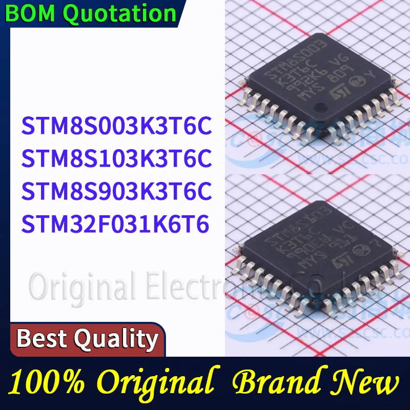 

STM8S003K3T6C STM8S103K3T6C STM8S903K3T6C STM32F031K6T6 In stock Original High quality