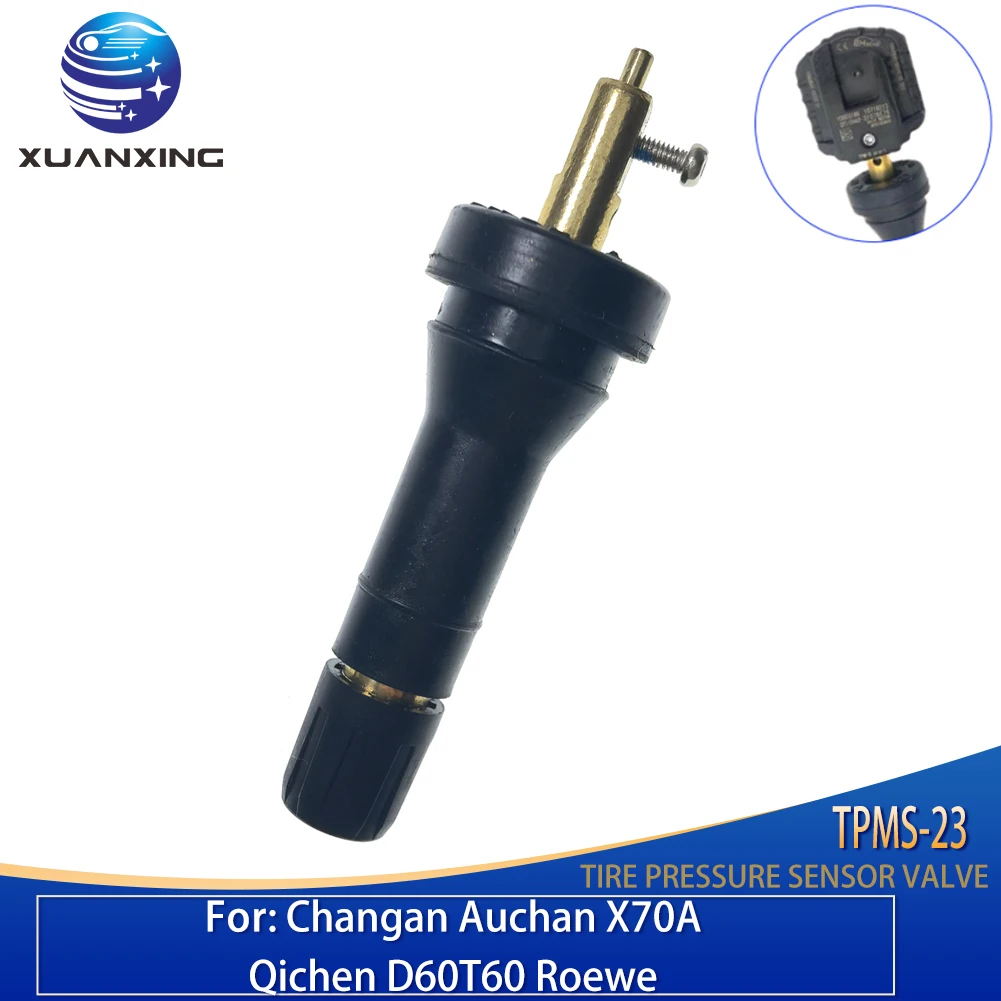 TPMS-23 for Geely Roewe Changan Venucia D60 T60 TPMS Valves Tire Pressure Monitoring Sensor Valve Stem Rubber Auto Accessoires