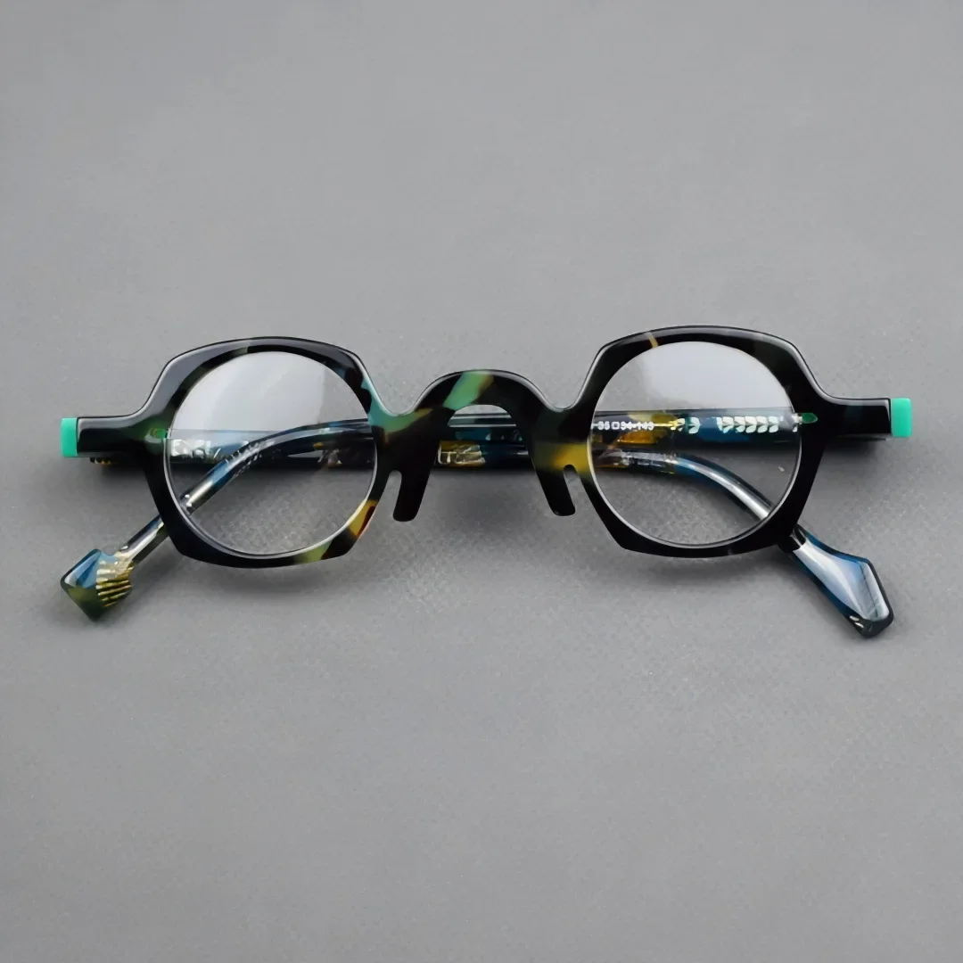 

Retro Japanese Square Optical Glasses Board Frame for Men And Women Personalized Street Photography Trendy Internet Eyeglasses