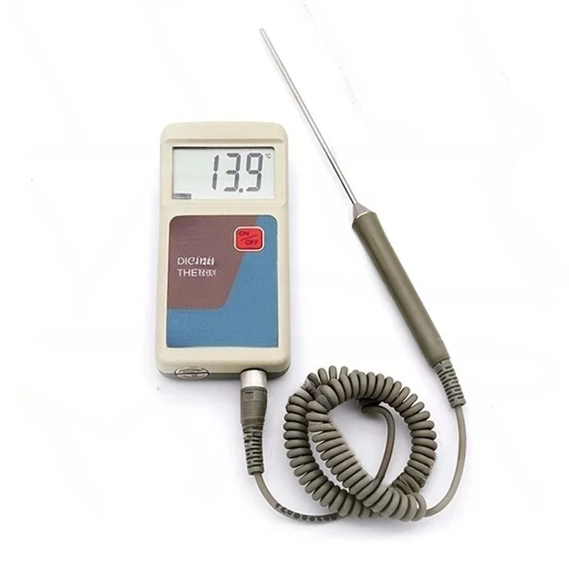 JM222LRH Portable Digital Thermometer Temperature Meter With Probe For HVAC Heating Semiconductor Sensor