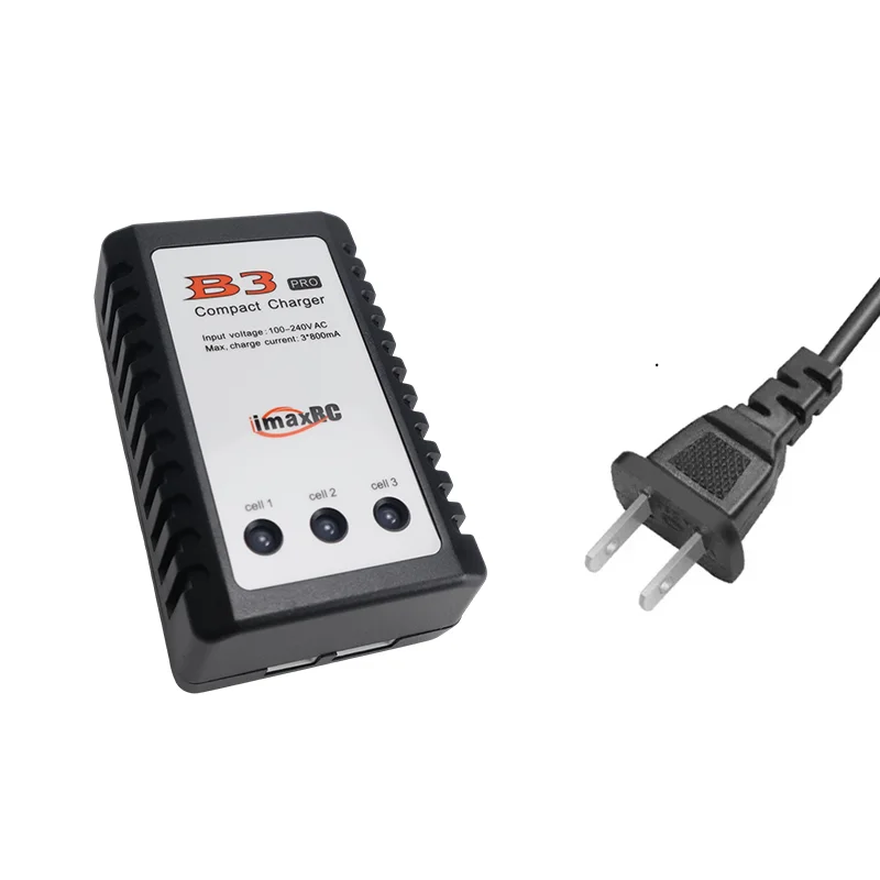 شاحن بطارية ليبو IMAX (B3 Pro 10W)(B3 20W)7.4V 11.1V 2S 3S 110-240V Lipo شاحن إمداد الطاقة الاتحاد الأوروبي/الولايات المتحدة التوصيل لعبة مجسمة RC #3
