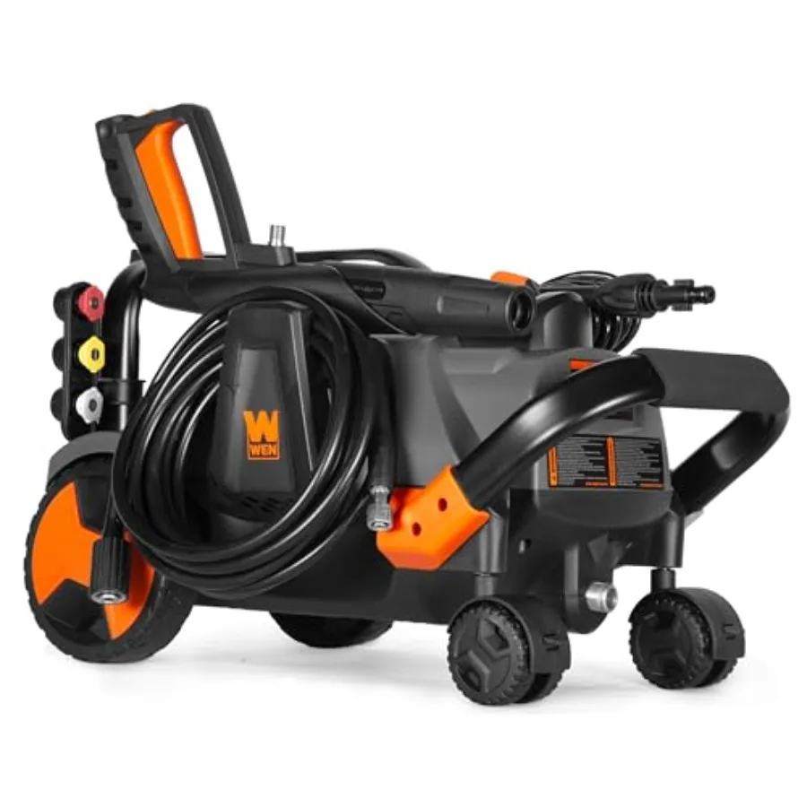 

Электрическая мойка высокого давления 2200 PSI, 1.65 GPM, со встроенным баком для моющего средства