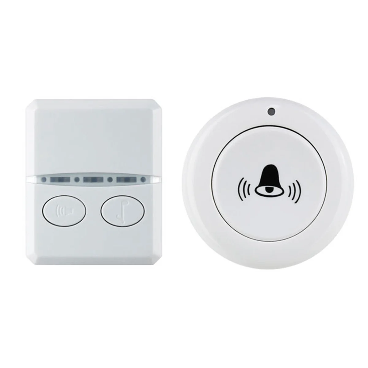 Intelligent Wireless Doorbell Type-C Doorbell No Wiring Required with 30 Song Ring Doorbell for Home Bed Care Call