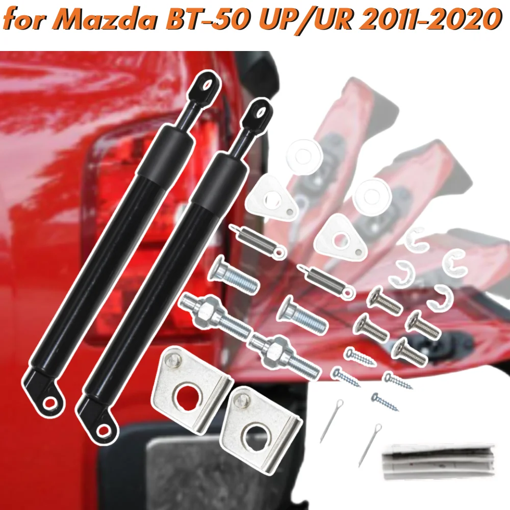 

Кол-во (2) багажные стойки для Mazda BT-50 UP/UR Pickup 2011-2020, подъемник задней багажной двери, поддерживает газовые пружины, амортизаторы