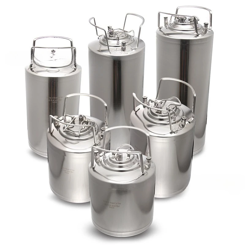 

304 stainless steel beer can, Coke syrup can, Pepsi bucket, Coke bucket, self-brewed wine jug, craft two-shot keg bucket