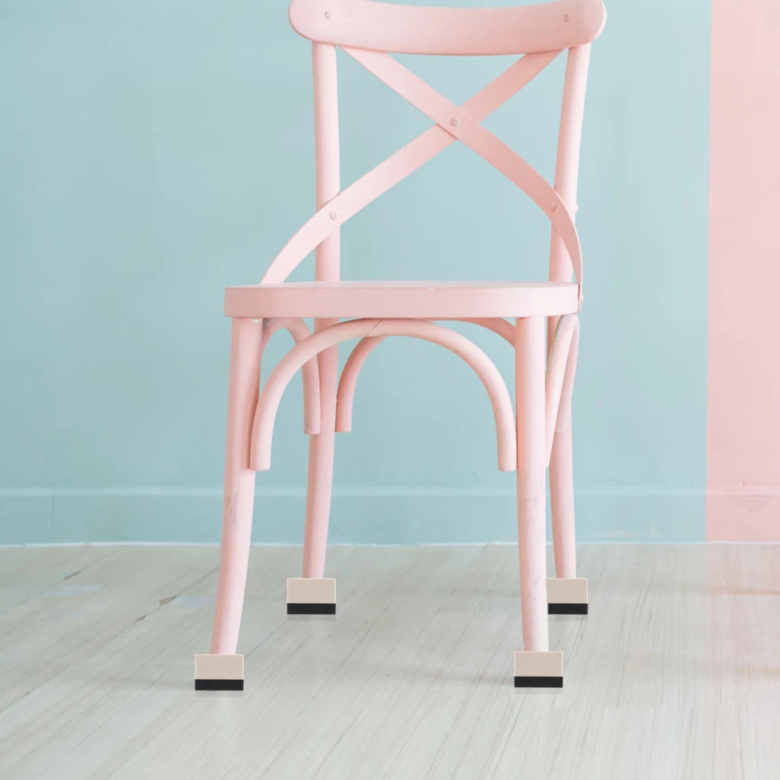 4 قطعة رافعات الأثاث غير القابلة للانزلاق رافعات الأثاث الثقيلة مصاعد السرير لطاولة الأريكة خزانة الثلاجة حماية أرضية