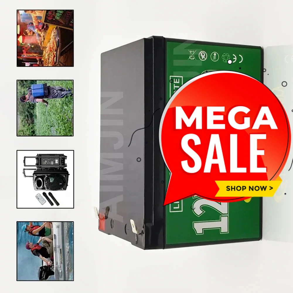 18650 lithium battery 12V 12Ah 18650 Battery Pack recharable Solar storage Battery Electric lighting