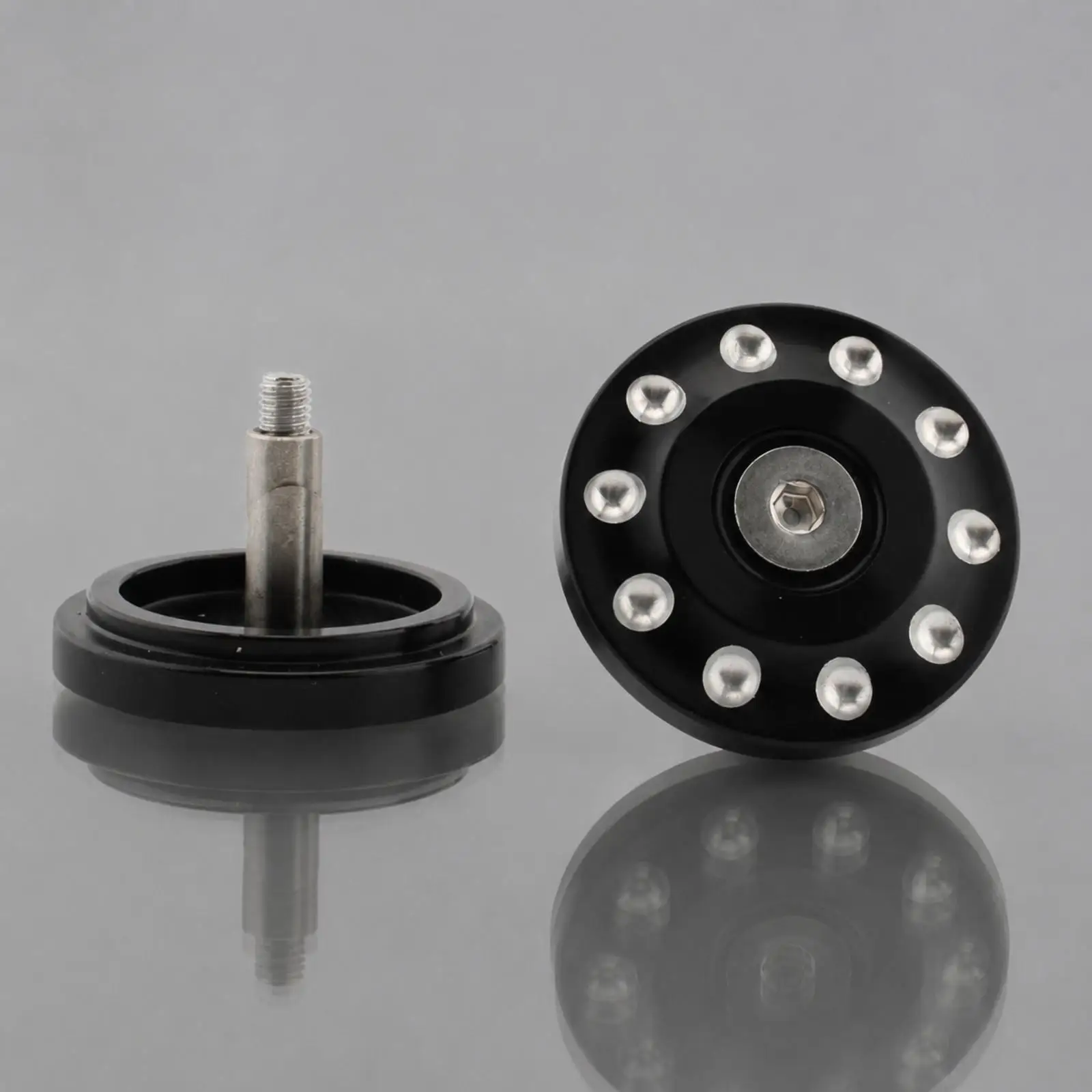 Aluminum Alloy Retrofit Motorcycle Frame Cover with Threaded Post for Mixer and Boulevard Cup Motorcycles