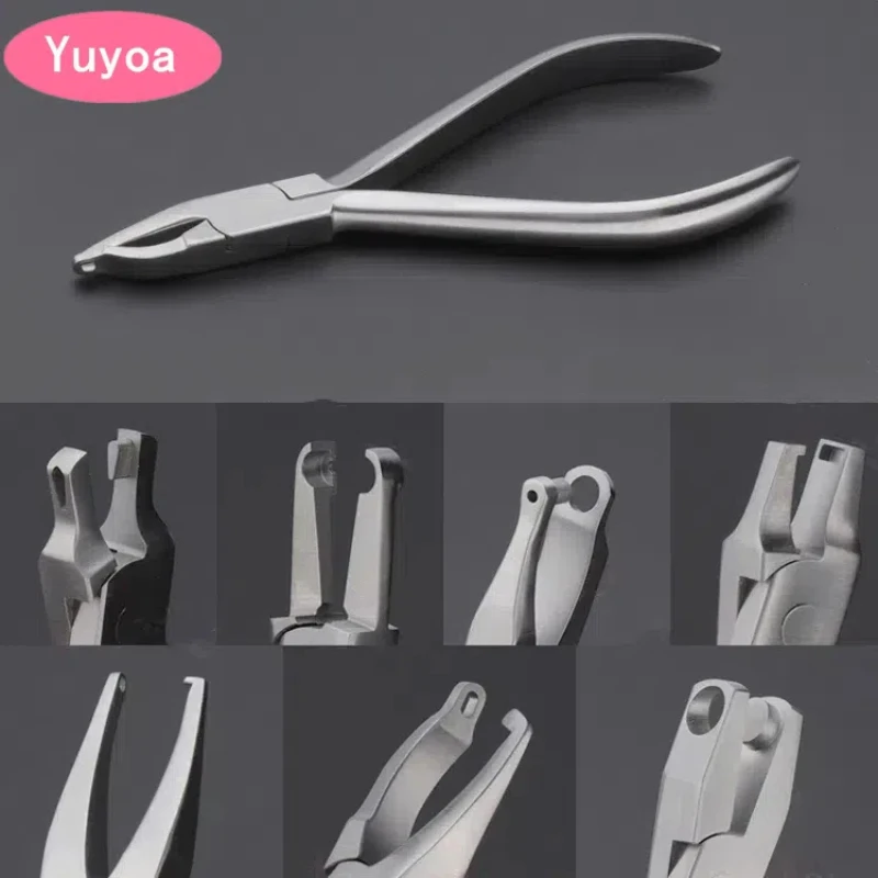1 szt. Dental niewidoczne szczypce ortodontyczne szczypce termoformowane korekta ortodontyczna jamy ustnej specjalne narzędzia instrumentowe
