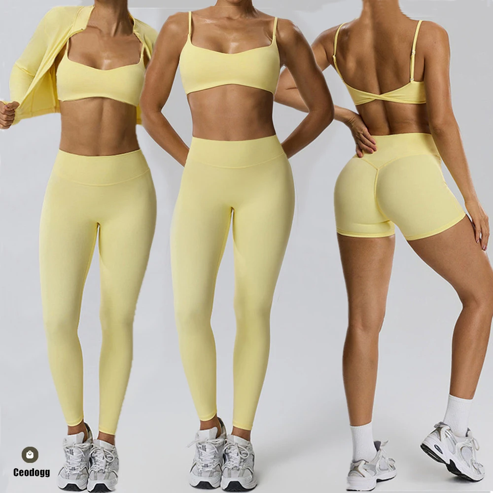 Women High Waist Biker Shorts V Back Contrast Piping Butt Lifting Gym Tight Tummy Control Workout Yoga Shorts Running Sportswear