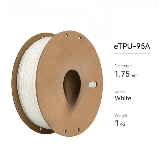 1.75mm Flexible TPU Filament 1kg/5kg/10kg/roll 3D Printer Filamento TPU 95A Molded Processing Service